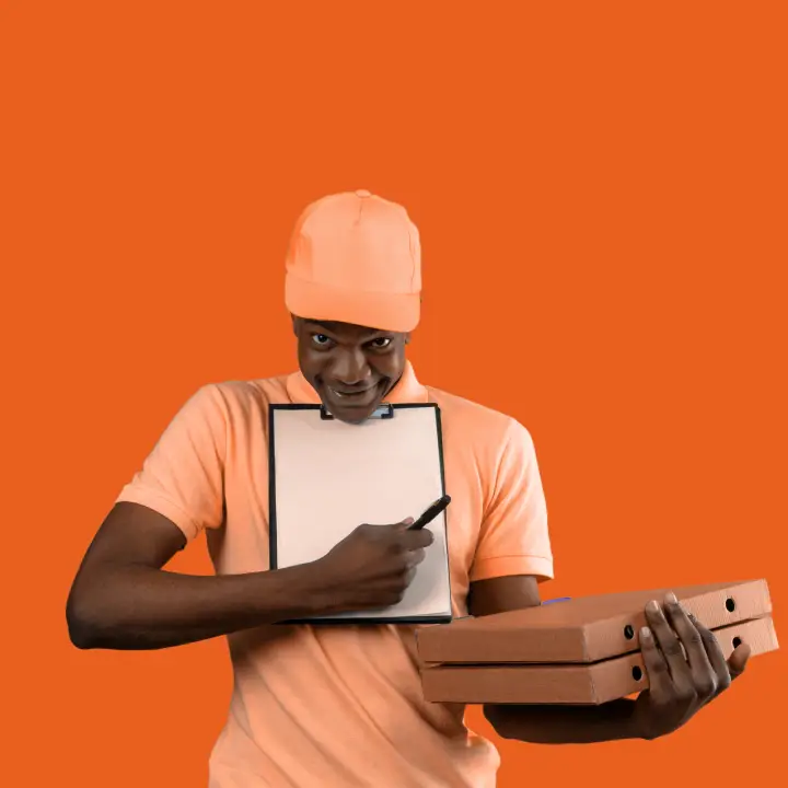 Delivery management background